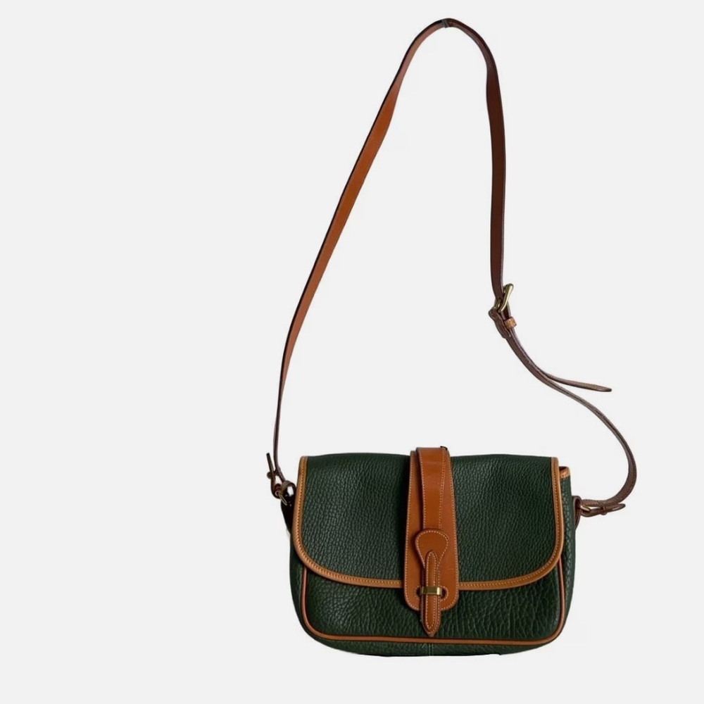 Dooney & Bourke Shoulder Bag in Green Leather A1914526